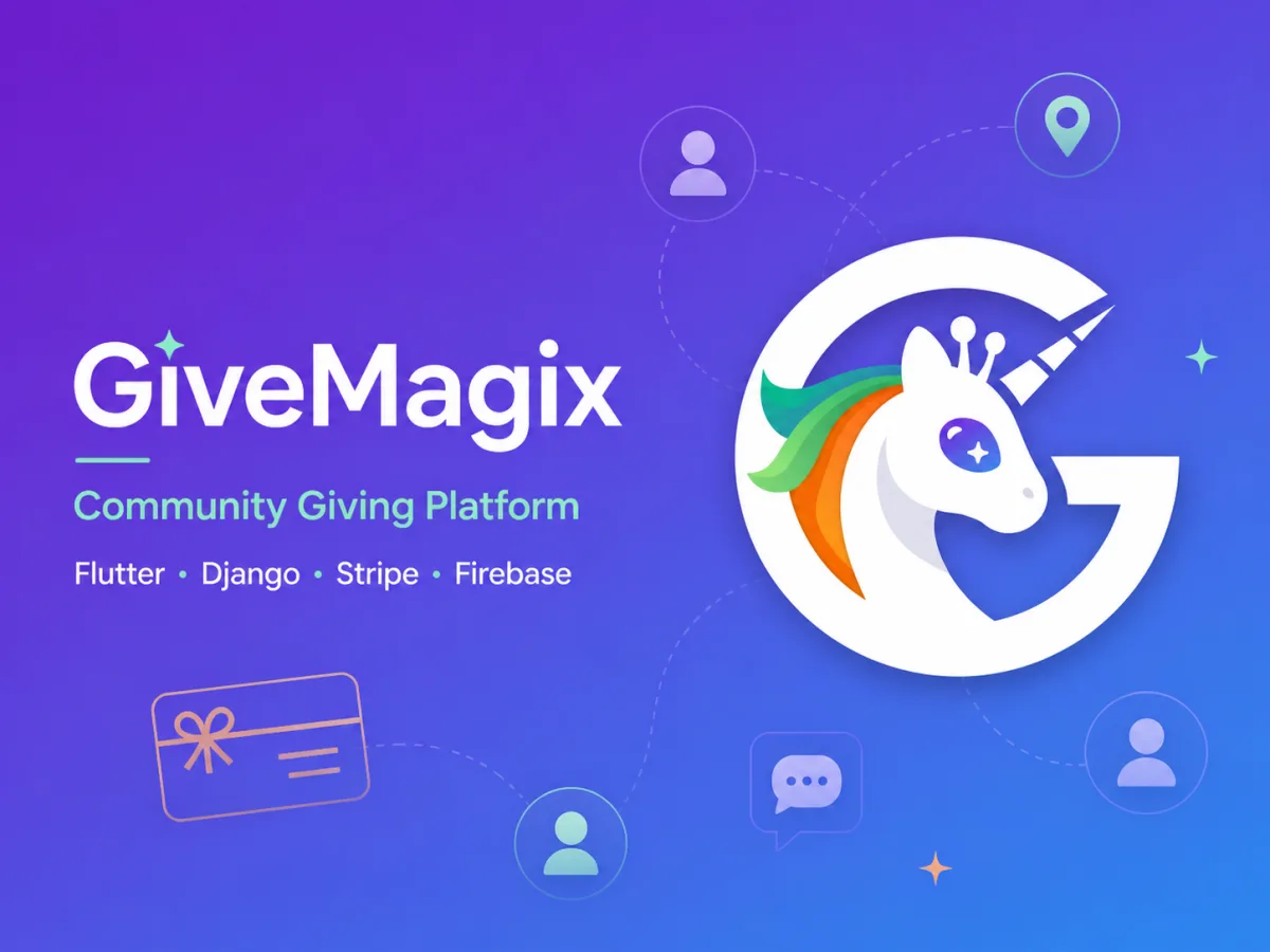 GiveMagix community giving platform built for mobile